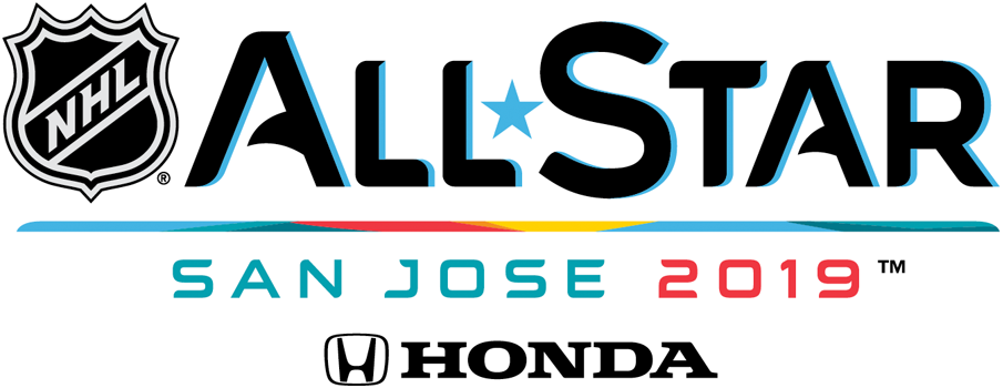 NHL All-Star Game 2018-2019 Wordmark Logo iron on paper